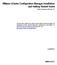 VMware vcenter Configuration Manager Installation and Getting Started Guide vcenter Configuration Manager 5.4