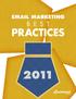 Investigating the Trends and Best Practices of Email Marketing