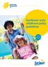 SunSmart early childhood policy guidelines