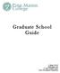 Graduate School Guide