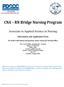 CNA RN Bridge Nursing Program