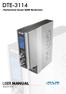DTE-3114 Networked Quad QAM Modulator
