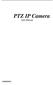 CONTENTS. PTZ IP Camera. User Manual