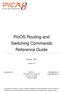 PicOS Routing and Switching Commands Reference Guide