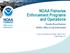NOAA Fisheries Enforcement Programs and Operations