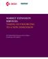 Market expansion services: Taking outsourcing to a new dimension. First Global Market Expansion Services Report: Introducing A New Industry