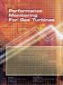 Performance Monitoring For Gas Turbines
