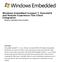 Windows Embedded Compact 7: RemoteFX and Remote Experience Thin Client Integration