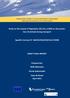 Study on the impact of Regulation (EC) No 1/2005 on the protection of animals during transport. Specific Contract N SANCO/2010/D5/S12.