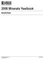 2008 Minerals Yearbook