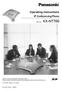 KX-NT700. Operating Instructions. IP Conferencing Phone. Model No.
