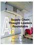 Supply Chain Thought Leaders Roundtable