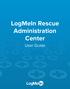LogMeIn Rescue Administration Center. User Guide