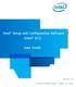 Intel Setup and Configuration Software (Intel SCS) User Guide. Version 9.0