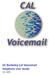 Cal Voicemail User Guide