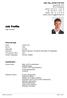 Job Profile. Dipl.-Ing. Jochen Keil (FH) Personal data. Qualification