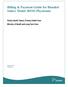 Billing & Payment Guide for Blended Salary Model (BSM) Physicians Family Health Teams, Primary Health Care Ministry of Health and Long-Term Care