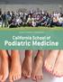 California School of. Podiatric Medicine