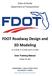 FDOT Roadway Design and 3D Modeling