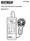 User Guide. Heavy Duty CFM Thermo-Anemometer. Model 407113