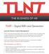 THE BUSINESS OF HR. TLNT Digital B2B Lead Generation. Innovate Human Capital Management. HR professionals trust TLNT for: