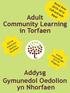 Adult Community Learning in Torfaen