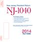 NJ-1040 NJ-1040. New Jersey Resident Return