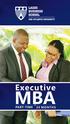 Executive MBA PART-TIME 24 MONTHS
