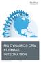 MS DYNAMICS CRM FLEXMAIL INTEGRATION