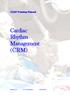 CCAD Training Manual. Cardiac Rhythm Management (CRM)