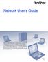 Network User s Guide. Version D ENG