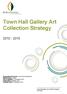 Town Hall Gallery Art Collection Strategy