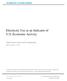 Electricity Use as an Indicator of U.S. Economic Activity