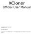 XCloner Official User Manual