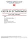 GOVERNMENT OF THE DISTRICT OF COLUMBIA OFFICE OF THE CHIEF FINANCIAL OFFICER OFFICE OF TAX AND REVENUE OFFER IN COMPROMISE. Form OTR-10 Booklet