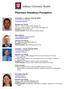 Pharmacy Residency Preceptors