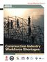 SmartMarket Report. Construction Industry Workforce Shortages: Role of Certification, Training and Green Jobs in Filling the Gaps