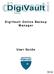 DigiVault Online Backup Manager. User Guide