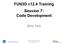 FUN3D v12.4 Training Session 7: Code Development