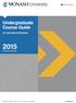 Undergraduate Course Guide