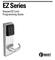 EZ Series. Keypad EZ Lock Programming Guide