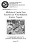 Methods of Capital Cost Recovery on Water Pollution Control Projects