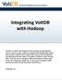 Integrating VoltDB with Hadoop