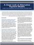Introduction. Types of Alternative Payment Models