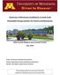 University of Minnesota Guidebook to Small-Scale Renewable Energy Systems for Homes and Businesses