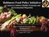 Baltimore Food Policy Initiative: A Catalyst to Address Health, Economic and Environmental Disparities