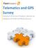 Telematics and GPS Survey. Selection of Service Providers, Barriers of Adoption & Preferred Media Sources