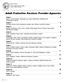Adult Protective Services Provider Agencies