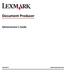 Document Producer. Administrator's Guide