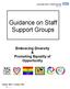 Guidance on Staff Support Groups